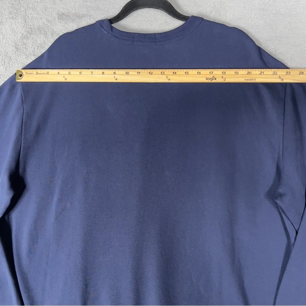 Polo Ralph Lauren Polo Team Crewneck Sweatshirt Men's 2XLT Navy Embroidered - Picture 12 of 13